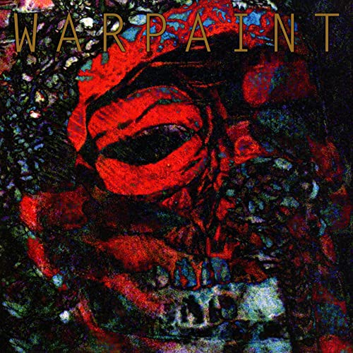 Album cover for Warpaint’s “The Fool” featuring abstract red and black imagery.