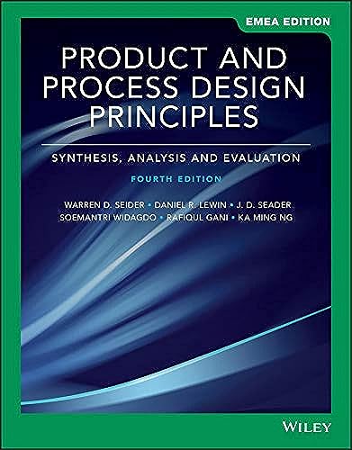 Textbook cover: "Product and Process Design Principles," fourth edition.