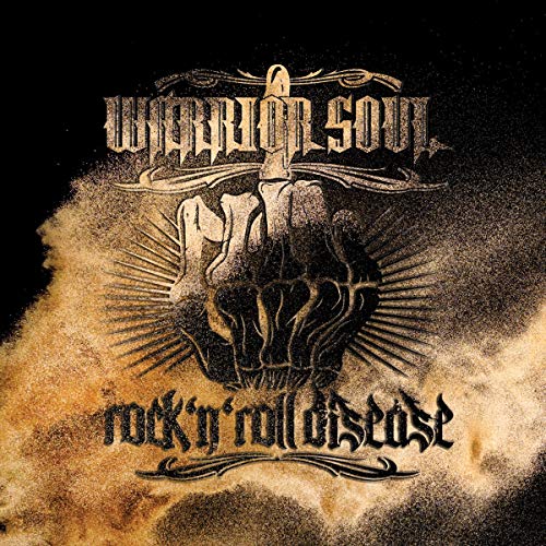 CD cover: skeletal hand with raised fist, distressed texture, band name.