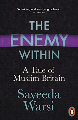 Book cover: "The Enemy Within" by Sayeeda Warsi, Penguin edition.