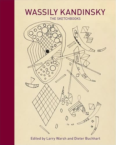 Book cover: “Wassily Kandinsky: The Sketchbooks” with abstract line drawing.