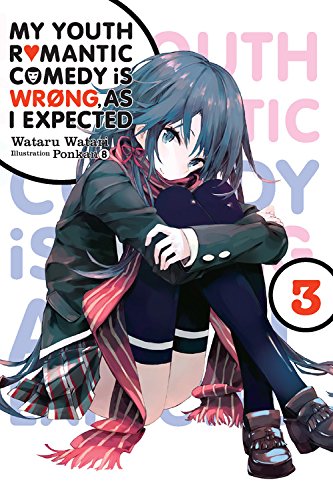 Novel cover featuring an anime girl with blue hair, volume 3.