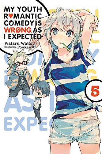 Light novel cover with anime-style characters and large title text.