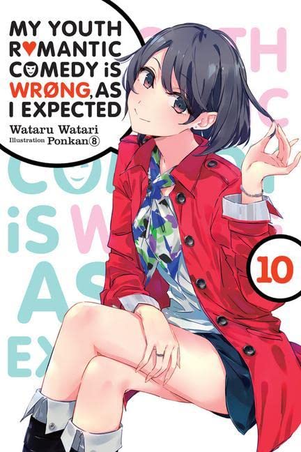 Light novel cover featuring a smiling girl in a red jacket.