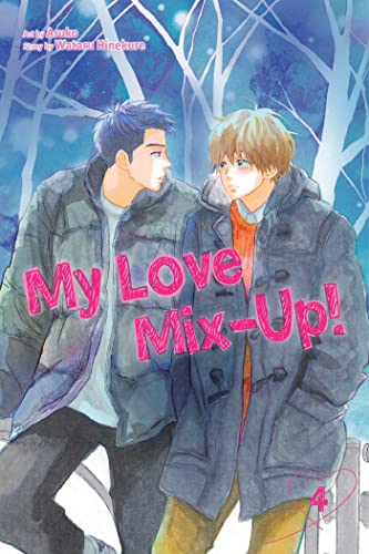 Colorful manga-style cover with romantic illustrations and Japanese text, likely a young adult novel.