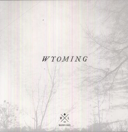 Vinyl record cover for Water Liars’ “Wyoming” with snowy tree branches.