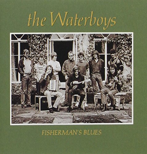 CD cover for The Waterboys’ “Fisherman’s Blues” featuring a group portrait.