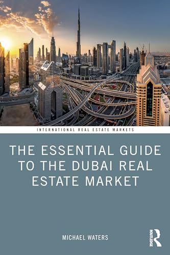 Book cover featuring the Dubai skyline at sunset, titled “The Essential Guide…”