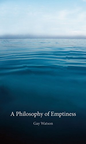 Book cover with blue water ripples and white text: "A Philosophy of Emptiness".