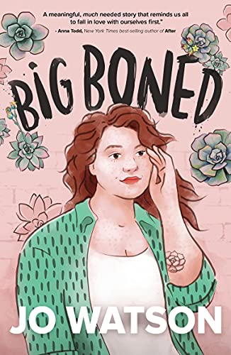 Book cover: "Big Boned" features an illustrated woman with red hair.