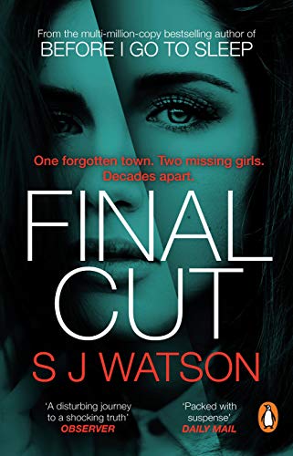 Book cover: "Final Cut" by S.J. Watson, featuring a woman’s face.