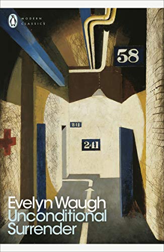 Book cover showing an abstract interior hallway with numbered signs and a red cross.