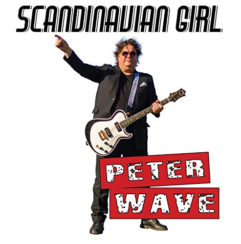 Peter Wave album cover featuring a man with a guitar.