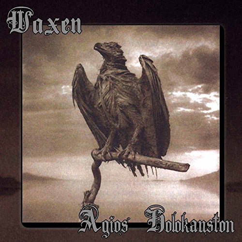 CD cover: grayscale image of an eagle perched on a branch.