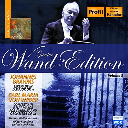 "CD cover featuring a conductor and ornate iron gate, with musical composition details."