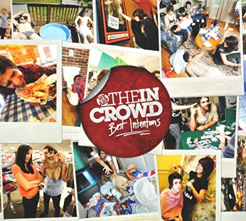 CD cover for "We Are The In Crowd - Best Intentions" with candid photos.
