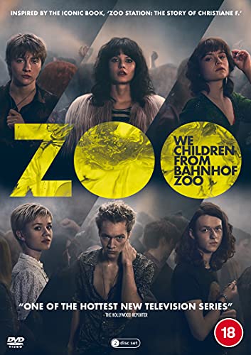 DVD cover for "We Children From Bahnhof Zoo" with multiple people and a "ZOO" title.