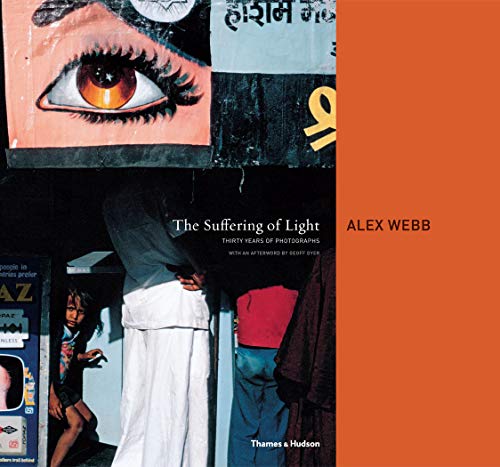 Book cover featuring a large painted eye above people in a dark street scene.