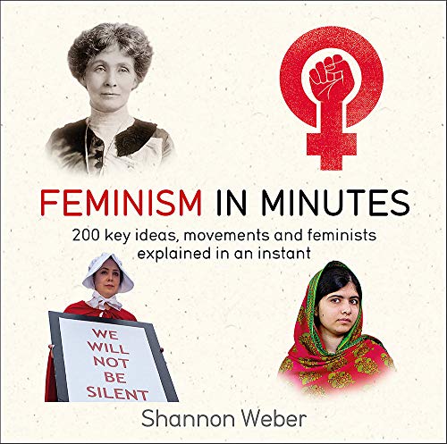 Book cover featuring portraits of women and a feminist symbol.