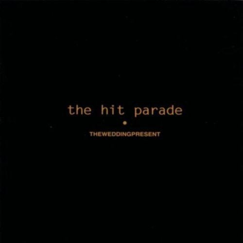 Black vinyl record cover with gold text: "the hit parade" and band name.
