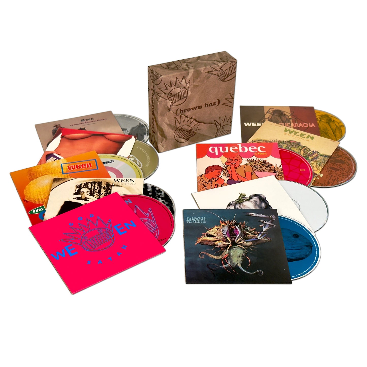 Ween - Brown Box (10CD Boxset) [CD]