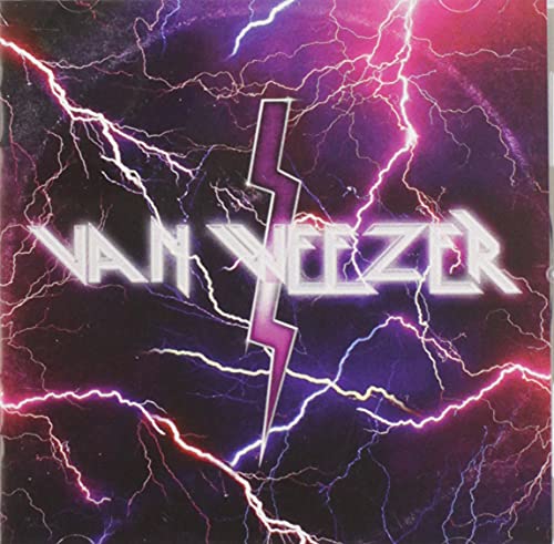 Van Weezer album cover featuring a lightning bolt over a purple and black background.