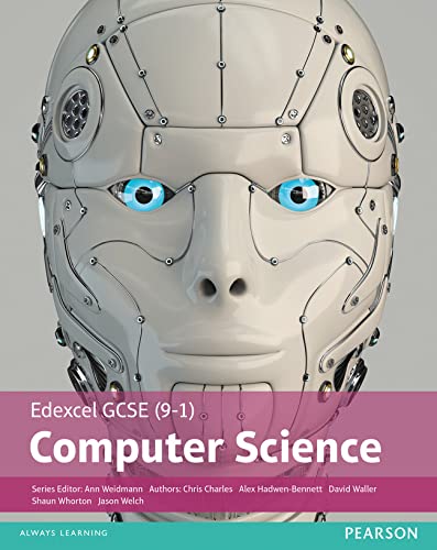 Textbook cover featuring a robotic head and the title "Computer Science".