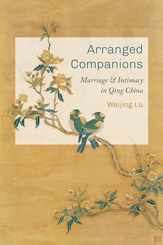 Book cover with floral branch and birds, titled “Arranged Companions.”
