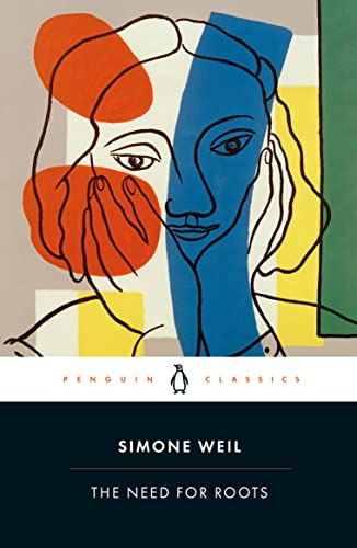 Book cover with abstract line drawing of a face and bold colors.