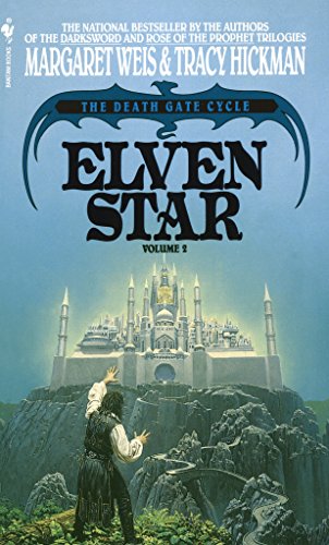 A fantasy book cover shows a figure looking toward a distant castle on cliffs.