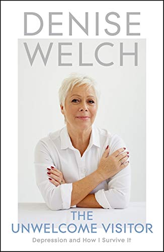 Book cover featuring Denise Welch, author of “The Unwelcome Visitor.”