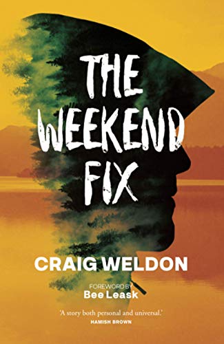 Book cover: "The Weekend Fix" with a silhouette and yellow background.