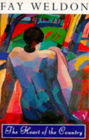 Book cover: abstract painting of a person’s back, title “The Heart of the Country”.
