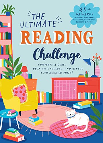 Colorful illustrated book cover featuring a cozy reading room scene.