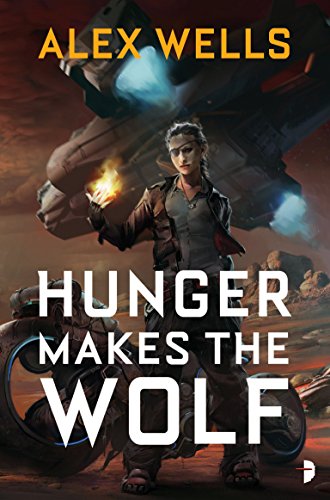 Book cover: woman with a flame, spaceship, and bold title text.