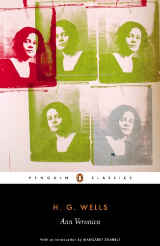 Penguin Classics book cover: repeated portrait of a woman, "Ann Veronica" title.
