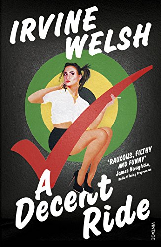 Book cover: woman in a vintage outfit with a red checkmark.