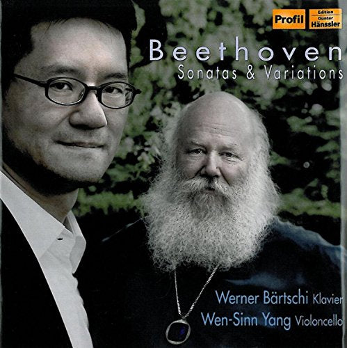 CD cover featuring two men, one with glasses, the other with a long white beard.