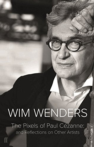 Book cover featuring filmmaker Wim Wenders in glasses, with title text.
