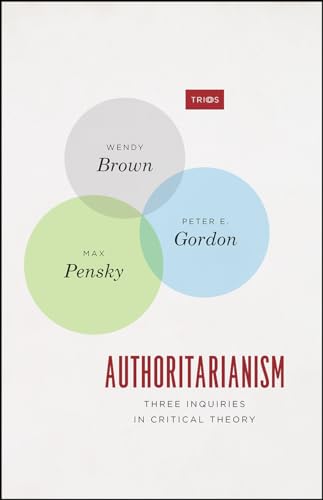 Book cover with overlapping circles and the title "Authoritarianism" in red.