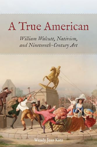 Book cover showingS showing a crowd pulling down a golden equestrian statue.