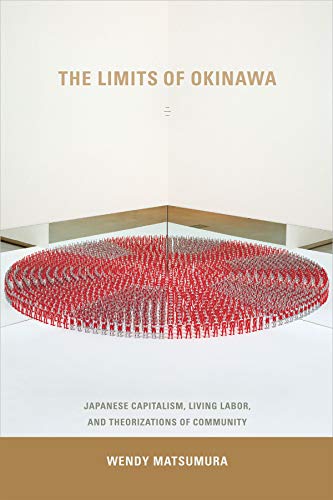 Book cover: "The Limits of Okinawa" with a red pin installation image.