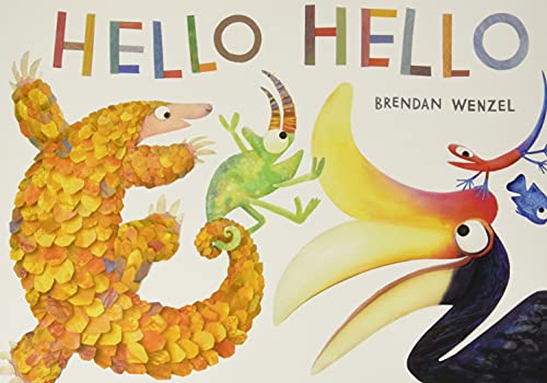 Children’s book cover with colorful animal illustrations forming letters.