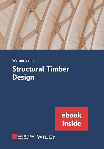 Book cover for "Structural Timber Design" with wooden roof detail.