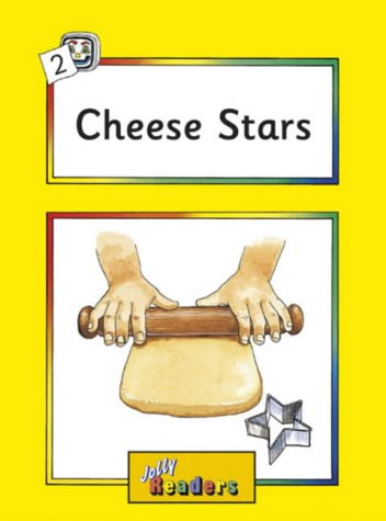 Book cover: "Cheese Stars" with illustration of hands rolling dough.