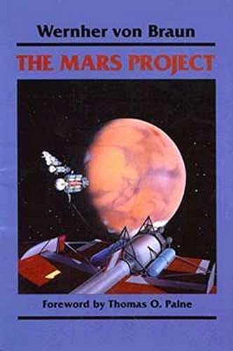 Book cover: "The Mars Project" with a spacecraft and red planet.