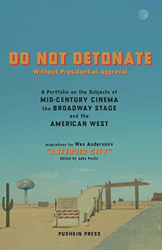 Book cover with desert landscape, text referencing cinema, Broadway, and the West.