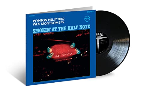 Vinyl record of Wes Montgomery & Wynton Kelly’s “Smokin’ At The Half Note.”