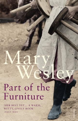 Book cover: woman carrying wooden furniture, title "Part Of The Furniture".
