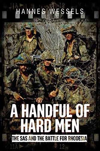 Book cover featuring four soldiers in camouflage uniforms and helmets standing in a forest.
